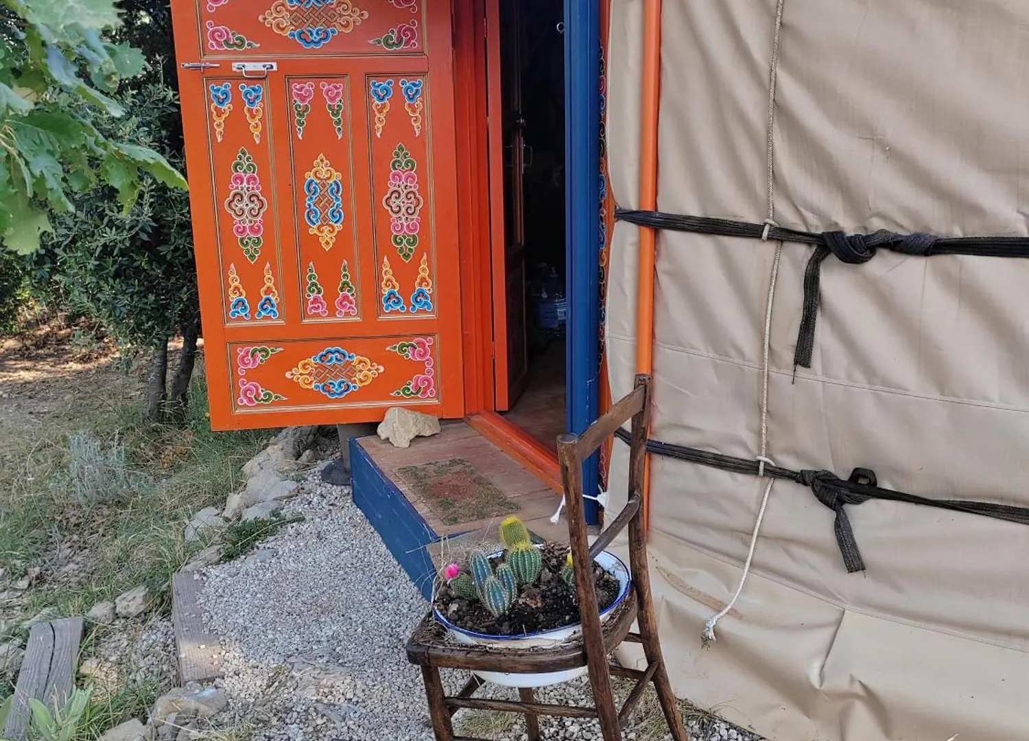 Tente de luxe Yourte Nomade Lucéram France